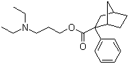 CAS # 20448-86-6, Bornaprine, 3-(Diethylamino)propyl 2-phenyl-2-norbornanecarboxylate, 2-Phenylbicyclo[2.2.1]heptane-2-carboxylic acid 3-(diethylamino)propyl ester