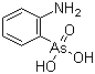 structure of CAS# 2045-00-3, 2-氨基苯胂酸