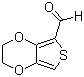 2,3-二氢噻吩并[3,4-b][1,4]二恶烷-5-甲醛分子结构 (CAS 204905-77-1)