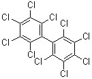 structure of CAS# 2051-24-3, 十氯联苯