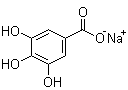 没食子酸钠分子结构 (CAS 2053-21-6)