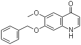 structure of CAS# 205448-29-9, 7-Benzyloxy-6-methoxy-1H-quinolin-4-one