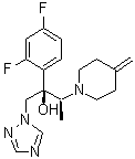 (alphaR,betaS)-alpha-(2,4-二氟苯基)-beta-甲基-4-亚甲基-alpha-(1H-1,2,4-三唑-1-基甲基)-1-哌啶乙醇分子结构 (CAS 2055038-60-1)