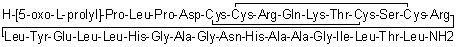 食欲素 A分子结构 (CAS 205640-90-0)