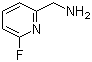 6-氟吡啶-2-甲胺分子结构 (CAS 205744-18-9)
