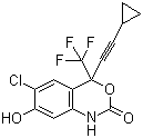 rac 7-羟基依法韦仑分子结构 (CAS 205754-50-3)