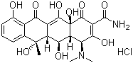 structure of CAS# 2058-46-0, Oxytetracycline hydrochloride