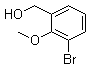 3-溴-2-甲氧基苯甲醇分子结构 (CAS 205873-57-0)