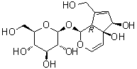 CAS # 20633-72-1, Monomelittoside, [1S-(1alpha,4aalpha,5alpha,7aalpha)]-1,4a,5,7a-Tetrahydro-4a,5-dihydroxy-7-(hydroxymethyl)cyclopenta[c]pyran-1-yl beta-D-glucopyranoside