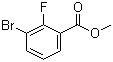 structure of CAS# 206551-41-9, Methyl 3-bromo-2-fluorobenzoate