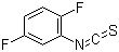 structure of CAS# 206559-57-1, 2,5-Difluorophenyl isothiocyanate