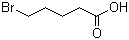 structure of CAS# 2067-33-6, 5-溴戊酸