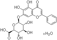 structure of CAS# 206752-33-2, 贝加灵水合物