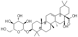CAS # 206756-04-9, Ecliptasaponin D, (3beta,16beta)-3-(beta-D-Glucopyranosyloxy)-16-hydroxyolean-12-en-28-oic acid
