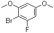 2-溴-3,5-二甲氧基氟苯分子结构 (CAS 206860-47-1)