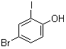 structure of CAS# 207115-22-8, 2-Iodo-4-bromophenol