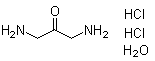 structure of CAS# 207226-24-2, 1,3-Diamino-2-propanone dihydrochloride monohydrate
