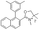 CAS # 207233-97-4, 2-[1-(3,5-Dimethylphenyl)-2-naphthalenyl]-4,5-dihydro-3,4,4-trimethyloxazolium iodide