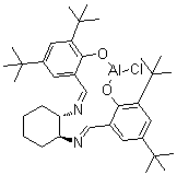 CAS # 207234-63-7, (S,S)-N,N-Bis(3,5-di-tert-butylsalicylidene)-1,2-cyclohexanediaminoaluminum chloride