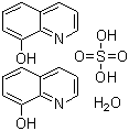 structure of CAS# 207386-91-2, 8-Hydroxyquinoline sulfate monohydrate