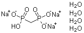CAS # 207556-02-3, Methylenebisphosphonic acid trisodium salt tetrahydrate