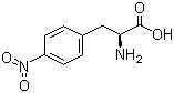 structure of CAS# 207591-86-4, 4-硝基-L-苯丙氨酸