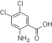 structure of CAS# 20776-61-8, 2-氨基-4,5-二氯苯甲酸