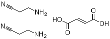 structure of CAS# 2079-89-2, beta-铵丙腈半富马酸盐