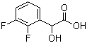 structure of CAS# 207974-19-4, 2,3-二氟扁桃酸