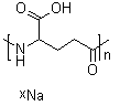 structure of CAS# 208106-41-6, 聚-gamma-L-谷氨酸钠盐