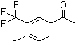 structure of CAS# 208173-24-4, 4'-氟-3'-(三氟甲基)苯乙酮