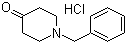 structure of CAS# 20821-52-7, 1-苄基-4-哌啶酮盐酸盐