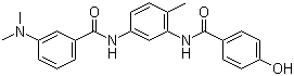 ZM 336372分子结构 (CAS 208260-29-1)