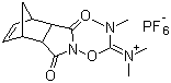 structure of CAS# 208462-94-6, 2-(内-5-降冰片烯-2,3-二羧酰亚胺)-1,1,3,3-四甲基脲六氟磷酸盐