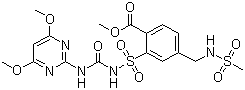 structure of CAS# 208465-21-8, 甲磺胺磺隆