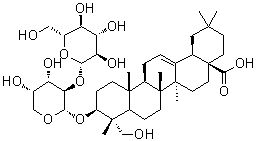 威岩仙皂苷 C分子结构 (CAS 20853-58-1)