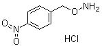 structure of CAS# 2086-26-2, O-(4-Nitrobenzyl)hydroxylamine hydrochloride