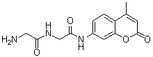 structure of CAS# 208645-74-3, 甘氨酰-N-(4-甲基-2-氧代-2H-1-苯并吡喃-7-基)甘氨酰胺