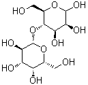 4-O-beta-D-吡喃半乳糖基-D-吡喃甘露糖分子结构 (CAS 20869-27-6)