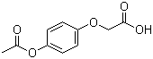 CAS 登录号：20872-29-1, 4-乙酰氧基苯氧乙酸