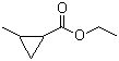 2-甲基环丙烷-1-甲酸乙酯分子结构 (CAS 20913-25-1)