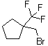 1-(溴甲基)-1-(三氟甲基)环戊烷分子结构 (CAS 2091636-18-7)