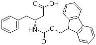 structure of CAS# 209252-16-4, Fmoc-D-高苯丙氨酸