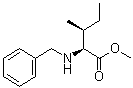 N-(苯基甲基)-L-异亮氨酸甲酯分子结构 (CAS 209325-69-9)