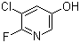 structure of CAS# 209328-72-3, 3-氯-2-氟-5-羟基吡啶