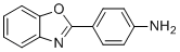 4-(1,3-苯并恶唑-2-基)苯胺分子结构 (CAS 20934-81-0)