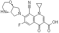 structure of CAS# 209342-40-5, Finafloxacin