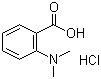 2-(二甲基氨基)苯甲酸盐酸盐分子结构 (CAS 209533-97-1)
