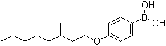 CAS # 209673-75-6, 4-(3,7-Dimethyloctyloxy)benzeneboronic acid