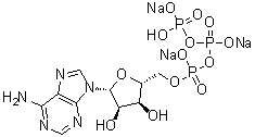 CAS 登录号：20978-32-9, 腺苷 5'-(四氢三磷酸酯)三钠盐